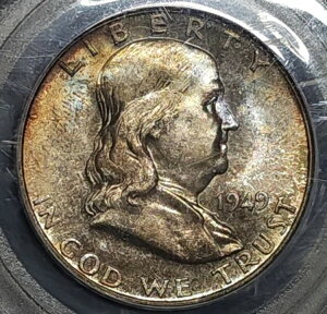 1949-S tN Vo[ n[t h PCGS MS65 FBL f炵F̕΁Aڂ͓I!