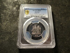 1973�N PCGS SP66 �A�C�X�����h 10�N���[�i �N���[�l �L���O�X�m�[�g���~���g �v���[�t SLABZ