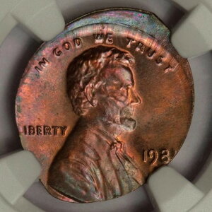 1981 D NGC MS66 RB �I�t�Z���^�[ �ȉ~�`�N���b�v�Z���g �~���g�G���[ ���C���{�[�g�[��