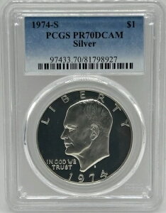 1974-S AC[n[uACNv 1h - PCGS PR70DCAM