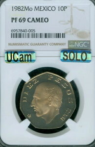 1982�N ���L�V�R 10�y�\ NGC PF69 �J���I MAC SOLO FINEST UCAM SPOTLESS 998���s *