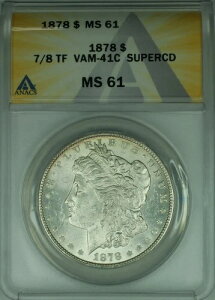 1878N K 1hd ANACS MS-61 VAM-41C SUPERCD (26)