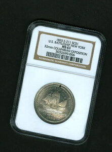 1893 IL EGLIT #211 SCD AJ N.Y. NGC MS 63 [hERrAEGLX|