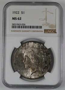 NGC č (1922) 1h (s[XVo[) MS-62