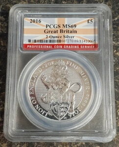 (RI4)2016N CMX̏b COh̃CI 2IX  PCGS MS69
