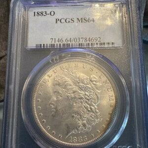 1883-0N AJ K PCGS ~gXe[g 64 IWiO[z_[ OGH