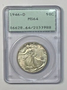 1946-D 50Zg EH[LOEoeB n[t_[ PCGS MS64 g[ **XKMXE3988