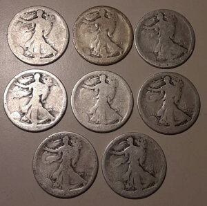 ���t�Ȃ�50�Z���g�E�H�[�L���O���o�e�B�n�[�t�R�C��8���Z�b�g 90%�V���o�[�i#6w-4993�j