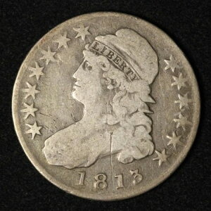 1813�N 50�Z���g �L���b�v�h�o�X�g �V���o�[ �n�[�t�h�� - �č���������
