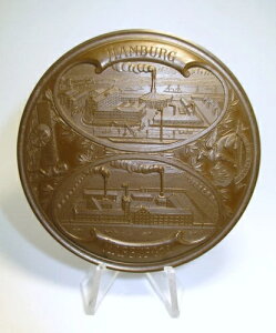 1900 年パリ万博記念メダル HARBURGER GUMMI-KAMM CO. ミントコンディション