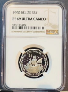 1990N x[Y Vo[ 1h T^}A NGC PF 69  JI