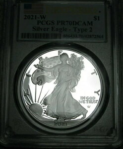 2021-W AJC[O ^Cv2 Vo[ PCGS PR70 DCAM t@[XgXgCN Xu{bNX 031A