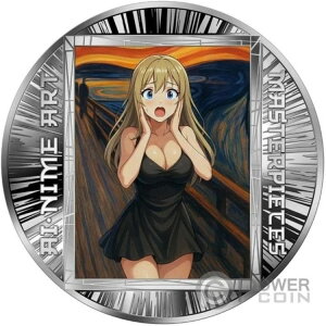 SCREAM AI-nime �A�[�g�}�X�^�[�s�[�X �V���o�[�R�C�� 500�t���� �J�����[�� 2025