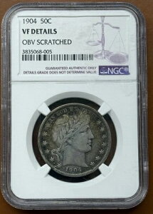1904-P �o�[�o�[ �n�[�t�_���[ �V���o�[ NGC VF �ڍ׃R�C�� - TCCCX
