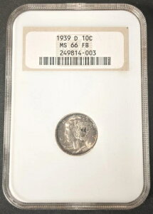 1939�N D �}�[�L�����[�_�C�� NGC MS66 FB ~ �V���o�[ �t���o���h 10�Z���g