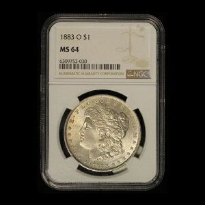 1883-O �����K���E�_���[ NGC MS64 - �č���������