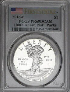 2016-P $1 100NLOVXe PCGS PR69DCAM t@[XgXgCN