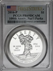2016-P $1 100NLOVXe PCGS PR69DCAM t@[XgXgCN