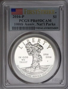 2016-P $1 100NLOVXe PCGS PR69DCAM t@[XgXgCN