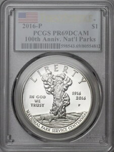 2016-P $1 100NLOVXe PCGS PR69DCAM t@[XgXgCN