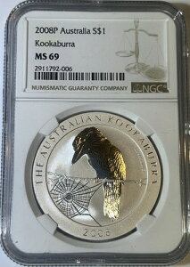 2008 1IX Vo[ I[XgACJZ~ $1 NGC MS69