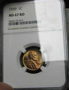 1939NJ[ZgEB[gyj[ ---- MS-67 bh NGC O[hRC ---- #124C