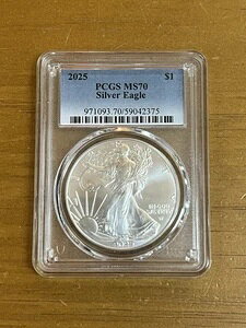 2025N PCGS MS70 Vo[C[O 1h Ӓς