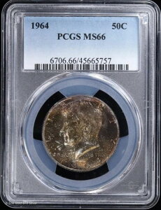1964N 50Zg PlfB n[th PCGS MS 66