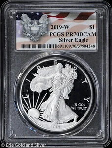 2019-W 1h v[t AJ Vo[ C[O PCGS PR 70 DCAM