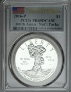 2016-P $1 100NLOVXe PCGS PR69DCAM t@[XgXgCN