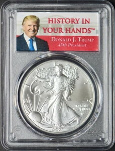 2021�N �A�����J�� �V���o�[ �C�[�O�� T2 PCGS MS69 �t�@�[�X�g�X�g���C�N �h�i���h�E�g�����v ?COINGIANTS?