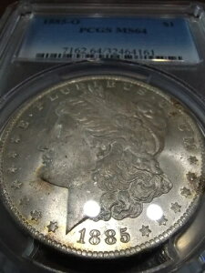 1885 O PCGS MS64 �����K����� �y���ϐF