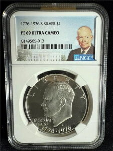 1976N S AC[n[ IKE Vo[ 1h PF69 EgJI UCAM NGC SKU 3771