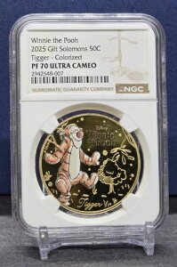 2025 �\�������̓f�B�Y�j�[�̃v�[����ƃe�B�K�[�̔����ł� - NGC PF70 UC �J���[24K�S�[���h �j�E�G