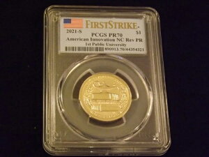 2021-S $1 AJECmx[VEt@[XgEXgCNEo[X PR PCGS PR 70