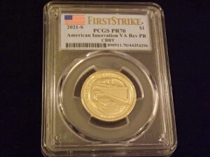 2021-S $1 AJECmx[VEt@[XgEXgCNEo[X PR PCGS PR 70