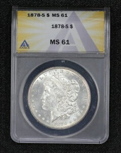 1878-S �����K���E�_���[ ANACS MS-61 2Q9S