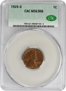 1925-S �����J�[���Z���g MS63RB CACG
