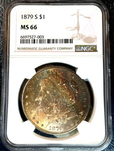 1879 S ���[�K�� $ NGC MS 66??�S�[�W���X�Ȑ[�݂̂���F����??�f���炵������B�u�r�f�I�v