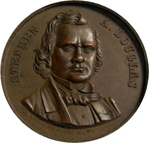 1861年 スティーブン・ダグラス記念メダル PCGS MS 63