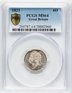 CMX W[W3 1821N 6yX  PCGS MS64