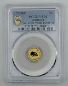 2008N I[XgA 5h 1/20IX  ? MS70 POP 4 ? lN