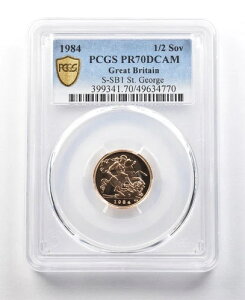 1984N CMX 1/2\u ZgW[W PR70 DCAM PCGS *8858