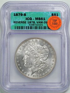1879-S ���� 78 �h�� �����K����� MS61 ICG 4248710101 VAM-39 TOP-100
