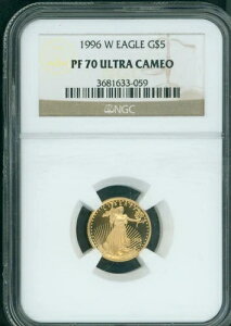 1996-W 5h݃C[O 1/10IX G$5 NGC PF70 PF-70 v[t PR70 EgJI