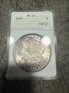 1899�N�����K����� ANA MS63 ���ƃs���N�̒��F���_�����v