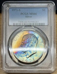 1971-S PCGS MS66 AC[n[ 1h - Jtg[