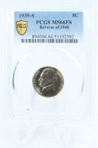 1939-S PCGS MS66FS 1940NWFt@[\jbPtXebvX5C̗