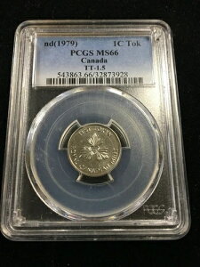 (ND) 1979 �e�X�g�g�[�N��**TT-1.5 PCGS�O���[�h**MS-66** 1C �g�[�N�� 32873928