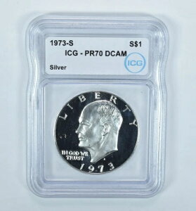 1973-S AC[n[ 1h  PR70 DCAM ICG